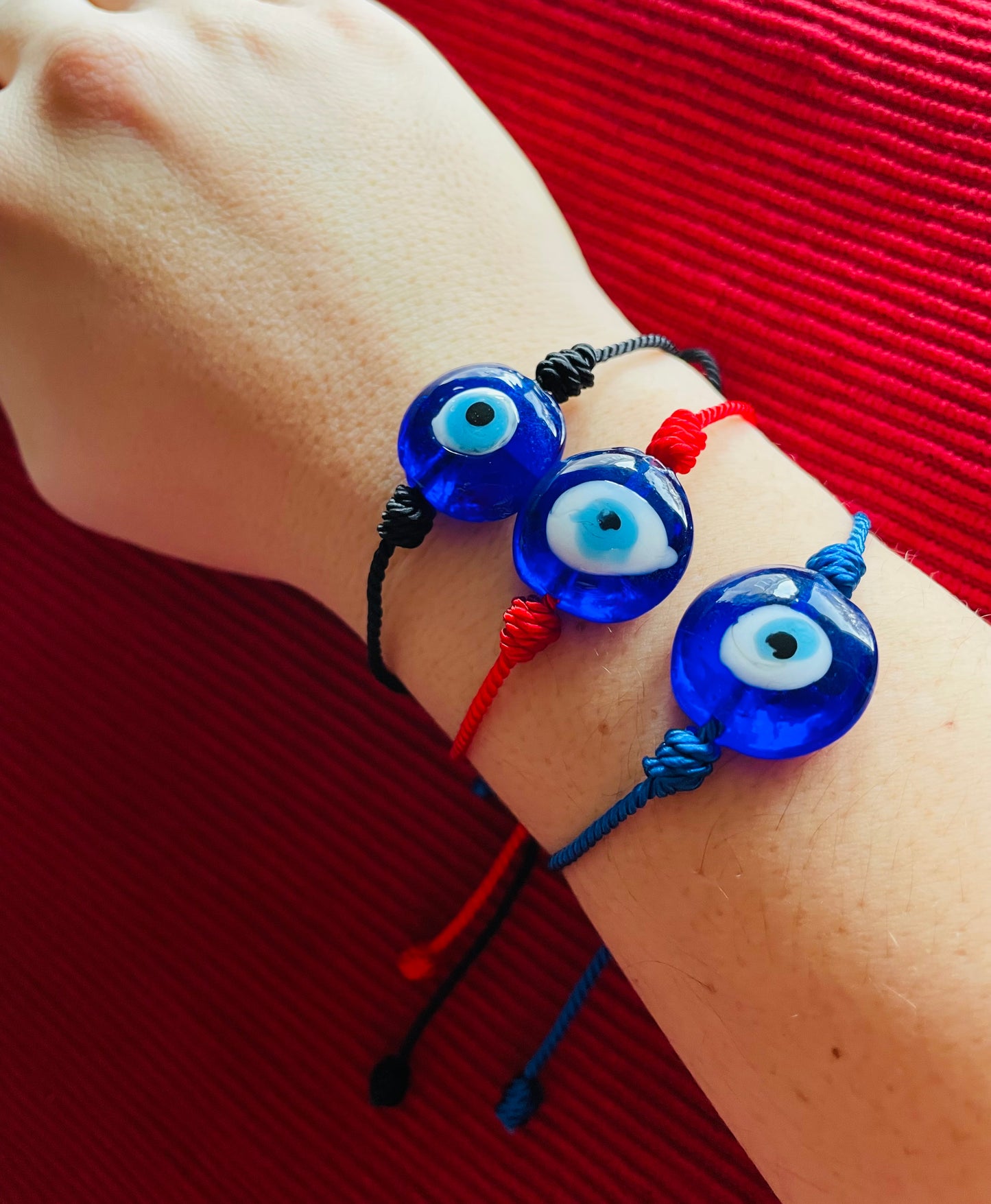 Rustic Evil Eye Bracelet