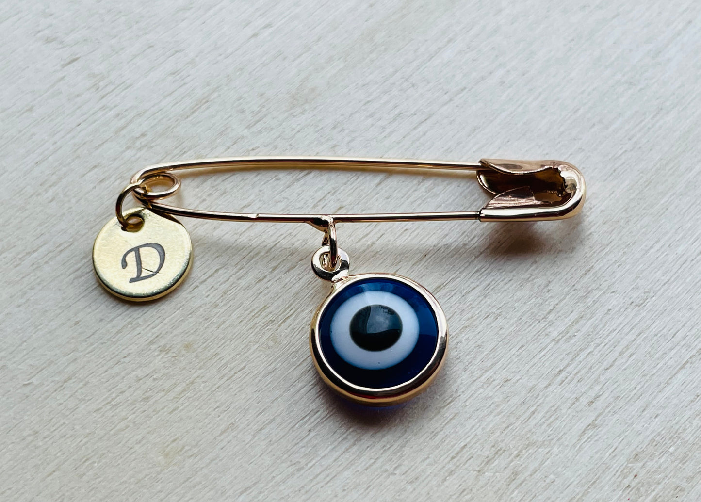 Evil Eye Pin Brooch