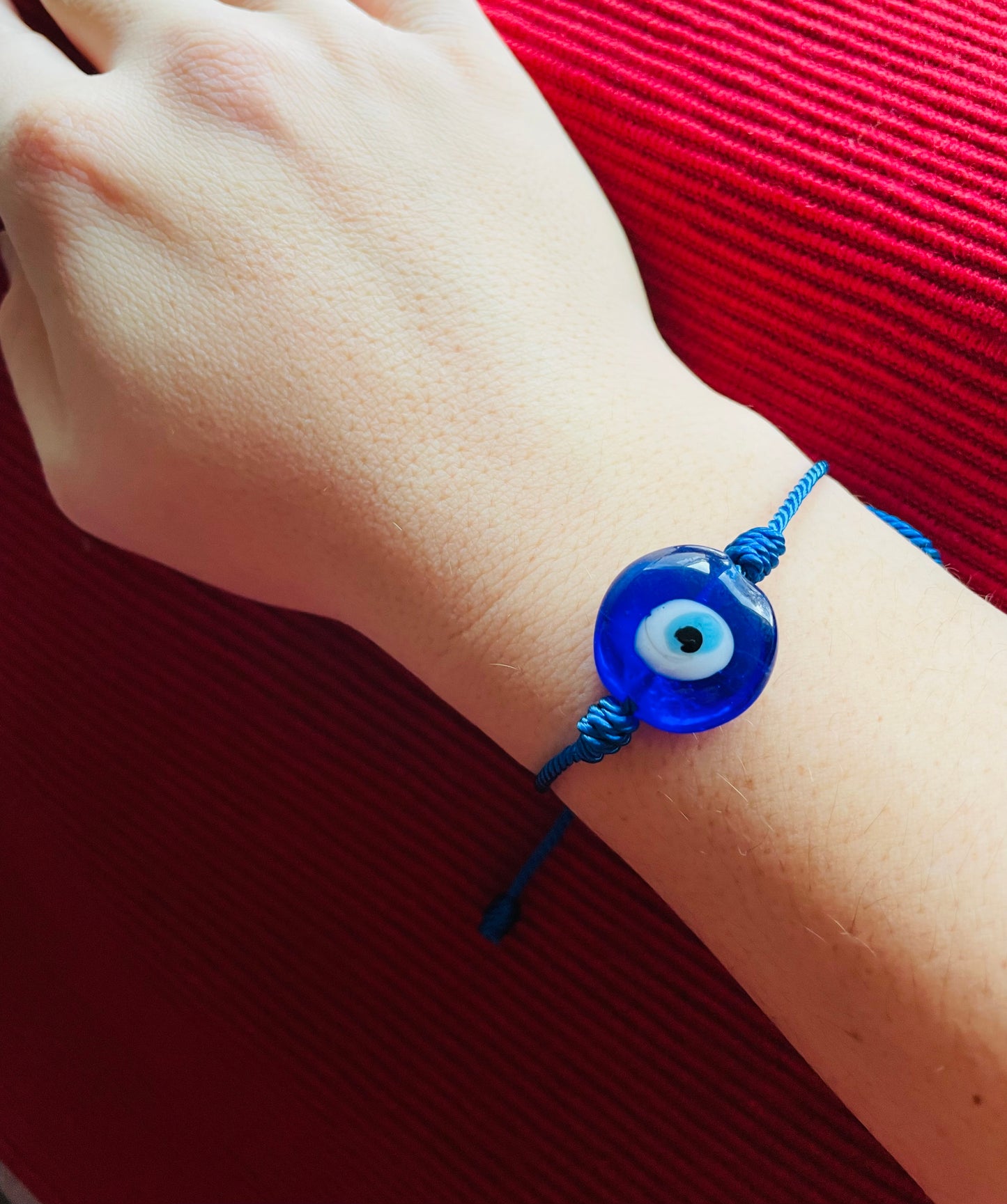 Rustic Evil Eye Bracelet