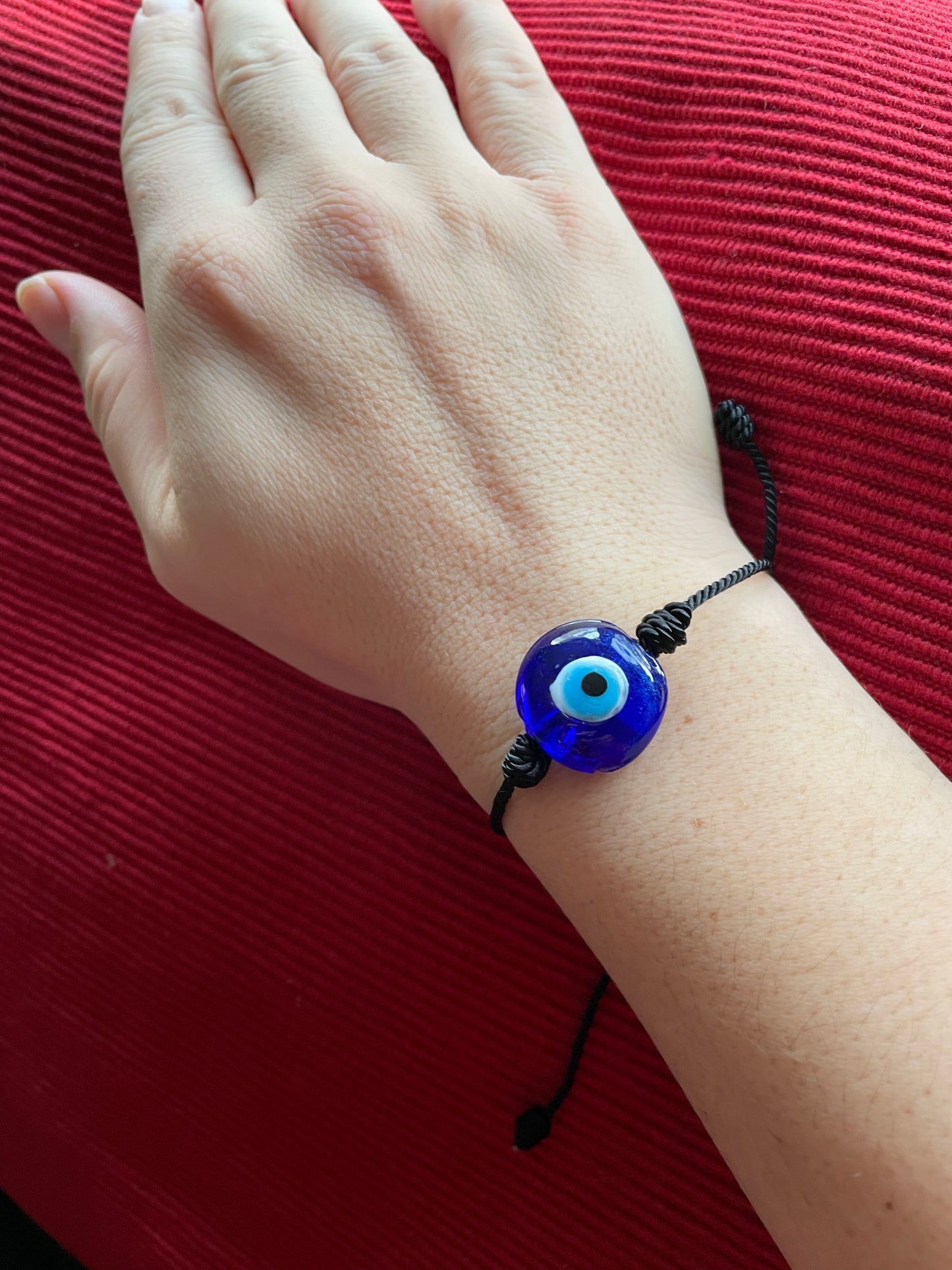 Rustic Evil Eye Bracelet