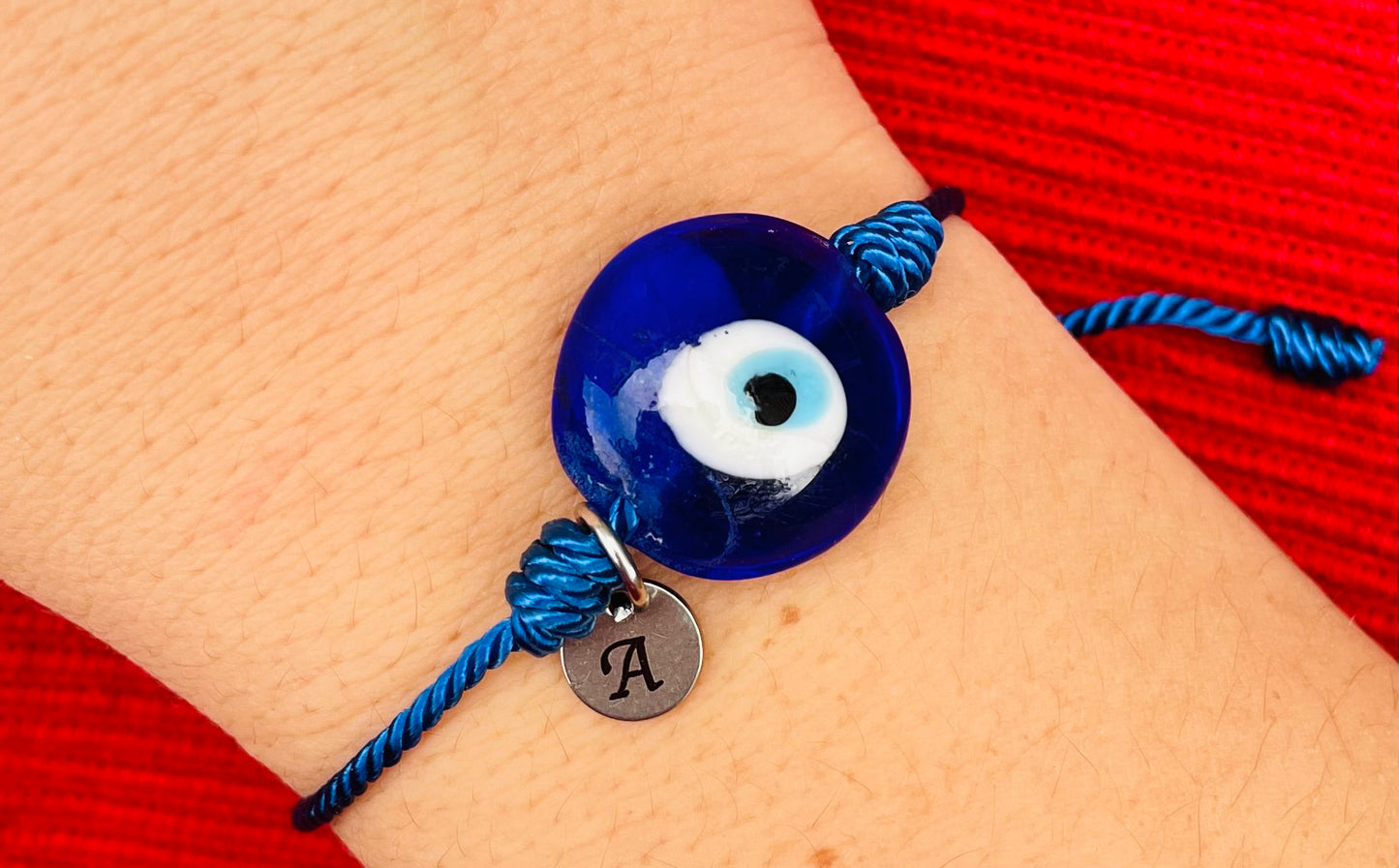 Rustic Evil Eye Bracelet