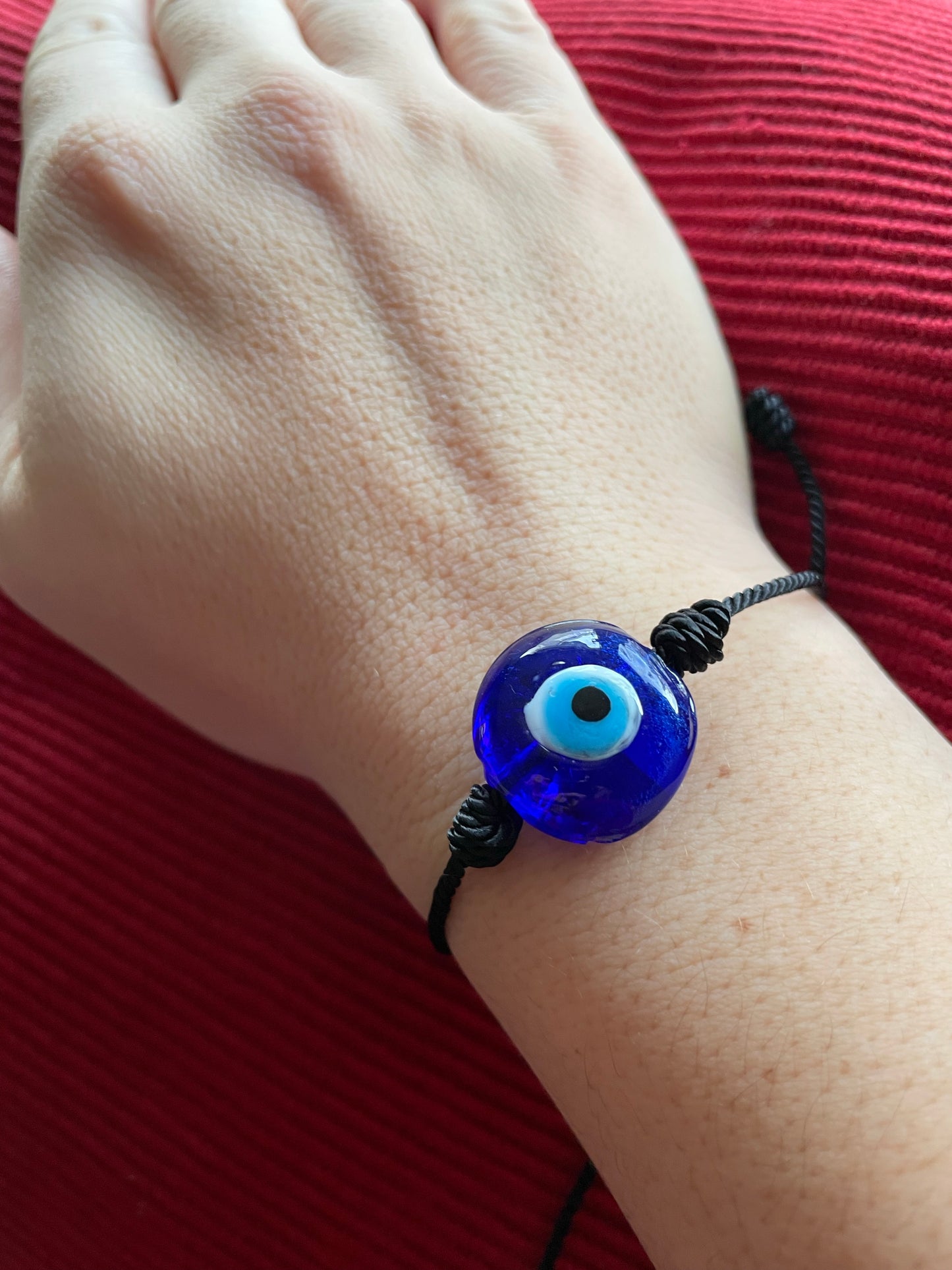 Rustic Evil Eye Bracelet
