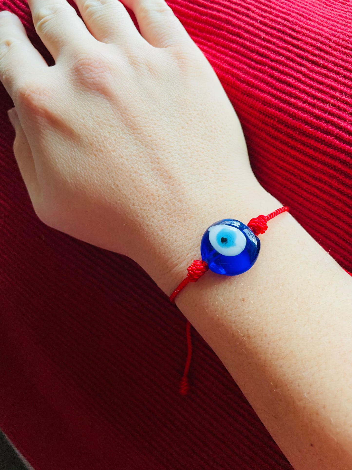 Rustic Evil Eye Bracelet