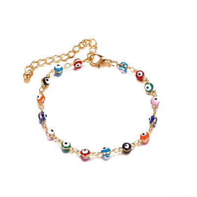 Boho Evil Eye Anklet