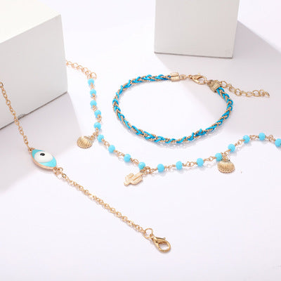 3pcs Anklet Set