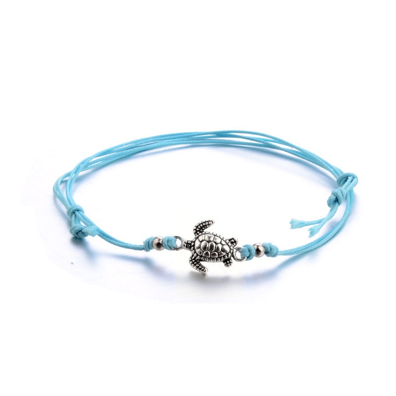 Turtle Rope Anklet