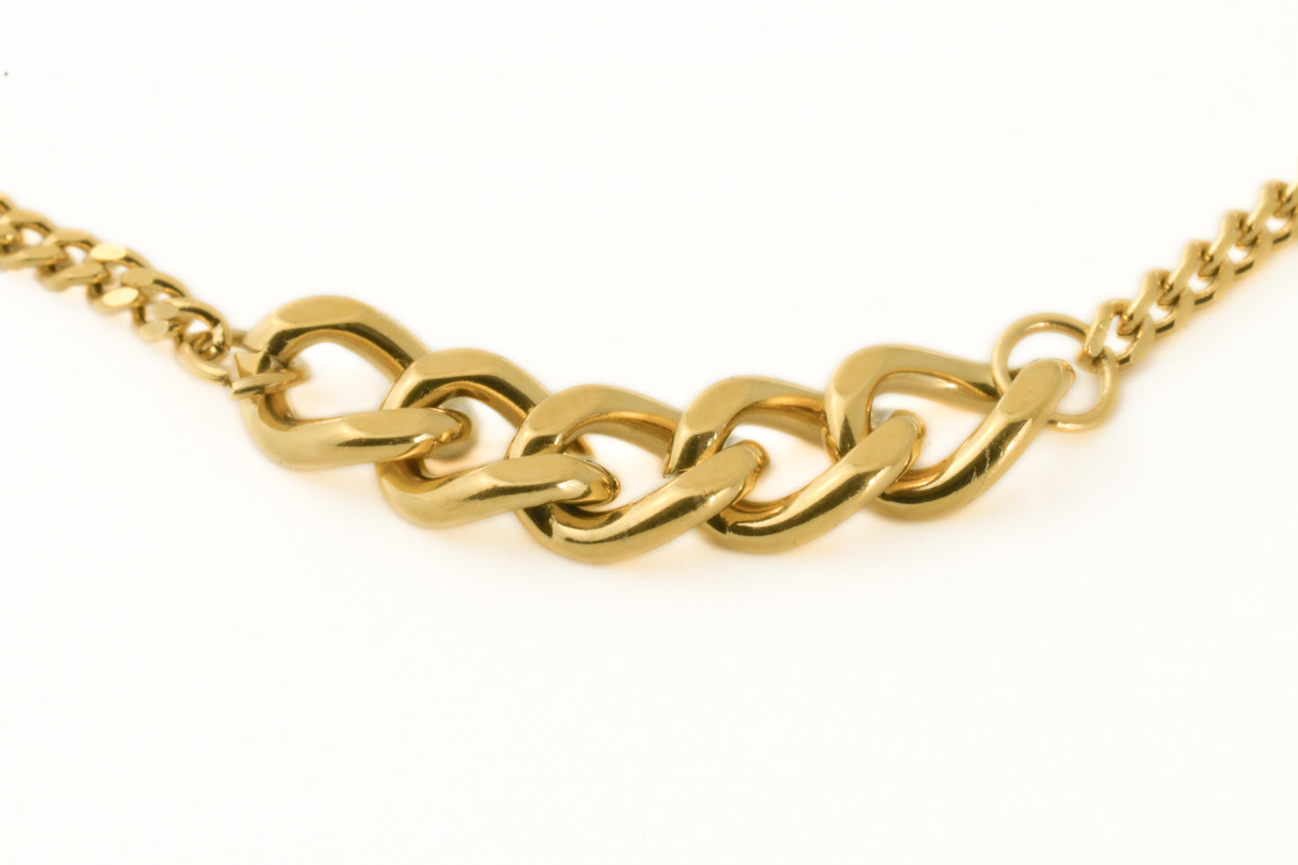 Mixed Curb Link Bracelet