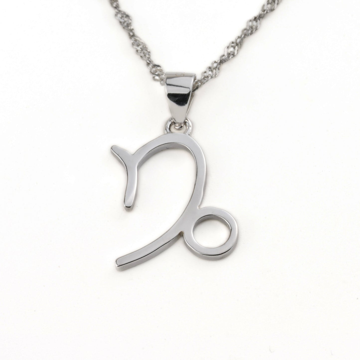 Silver Zodiac Necklace - Zodiac Pendant Necklace