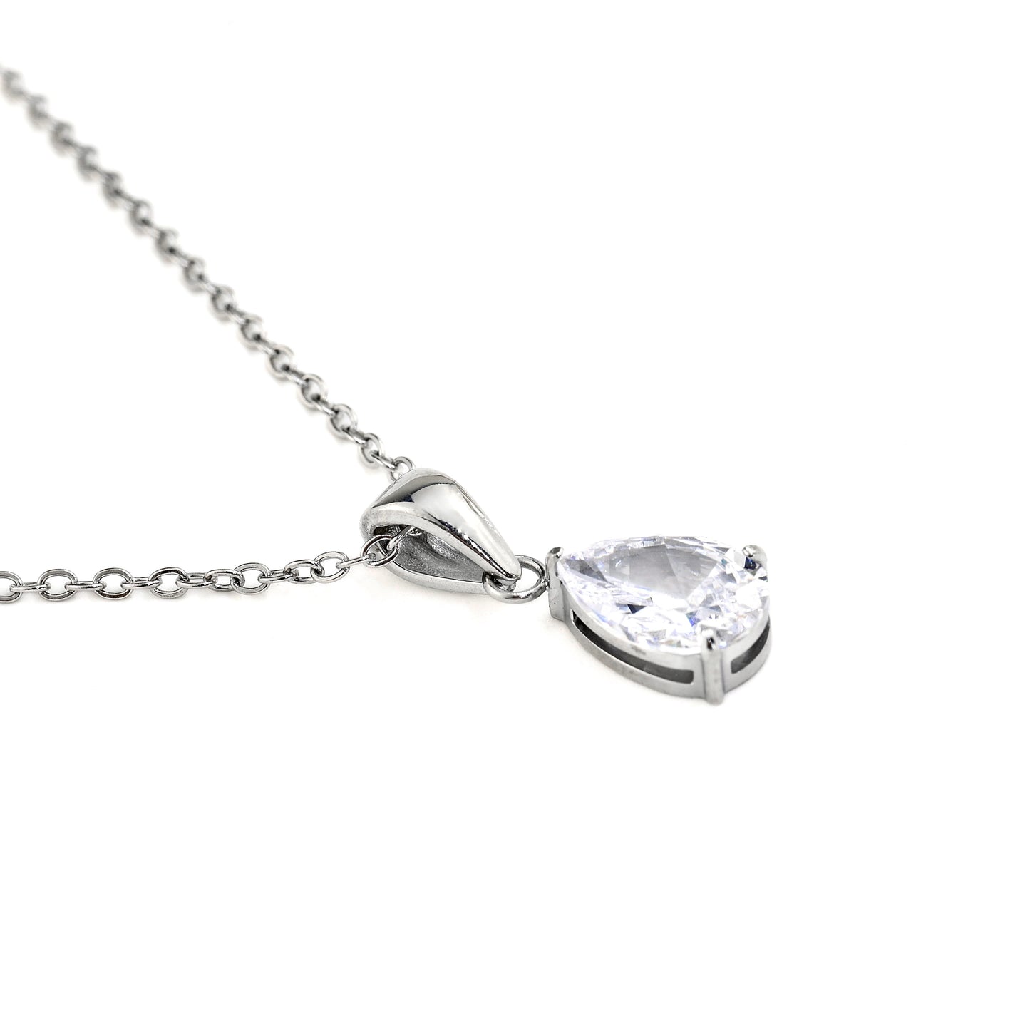 side view of the april birthstone