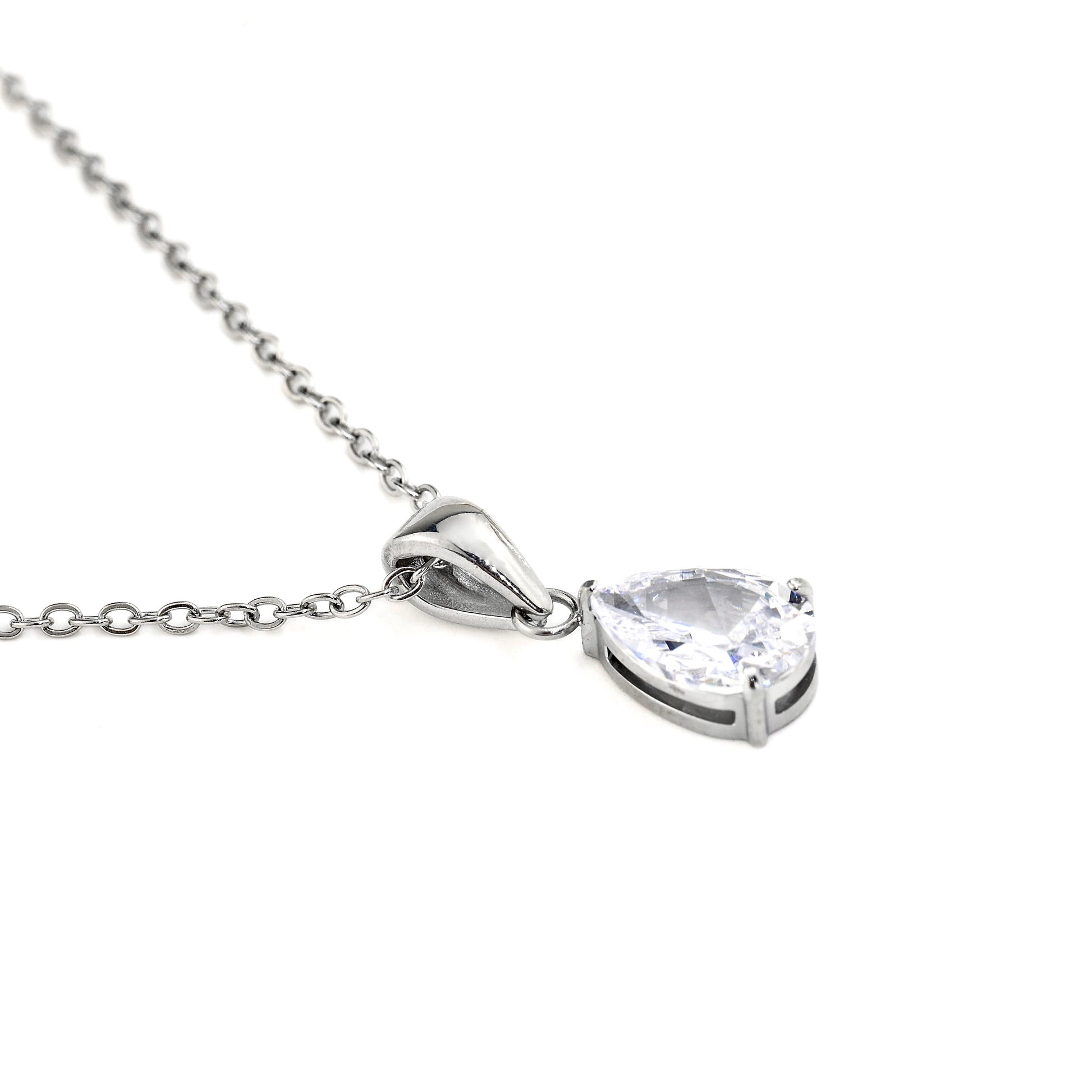 side view of the april birthstone