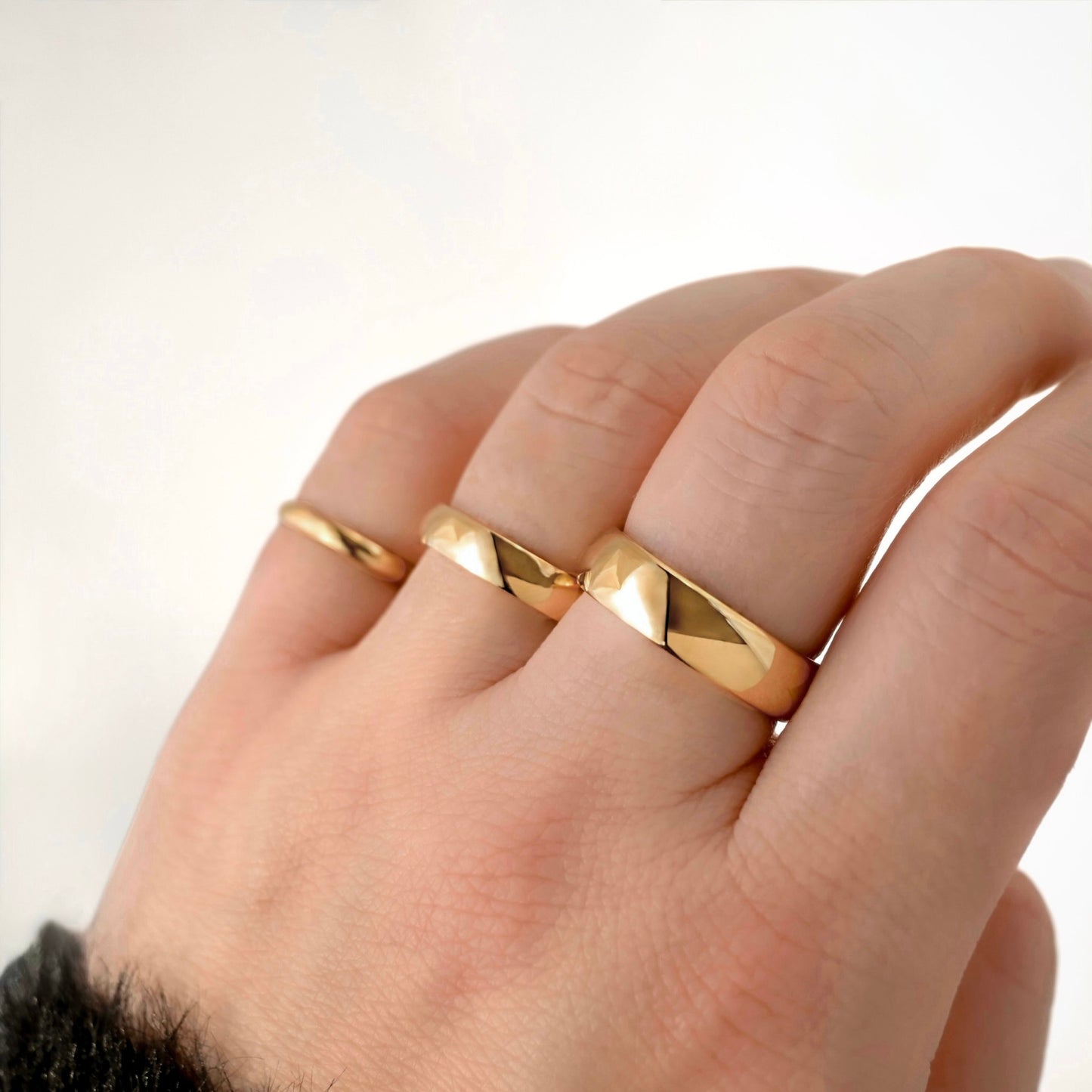 Classic Dome Bands - 2mm 4mm & 6mm - Stainless Steel