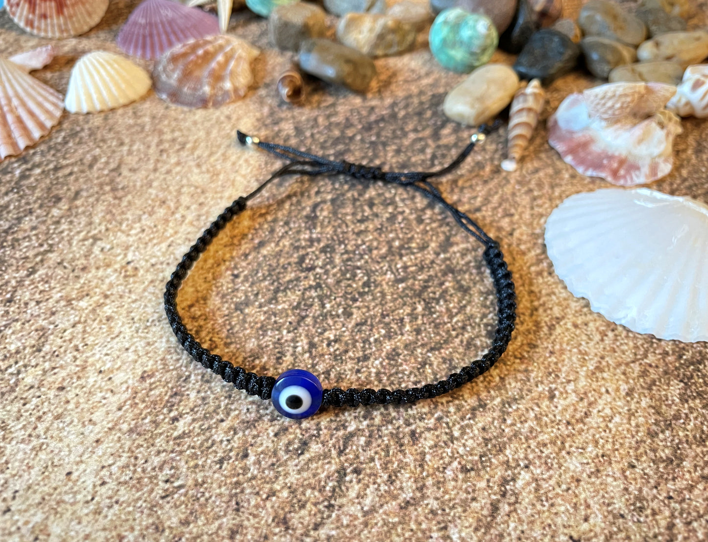 Black Evil Eye Bracelet