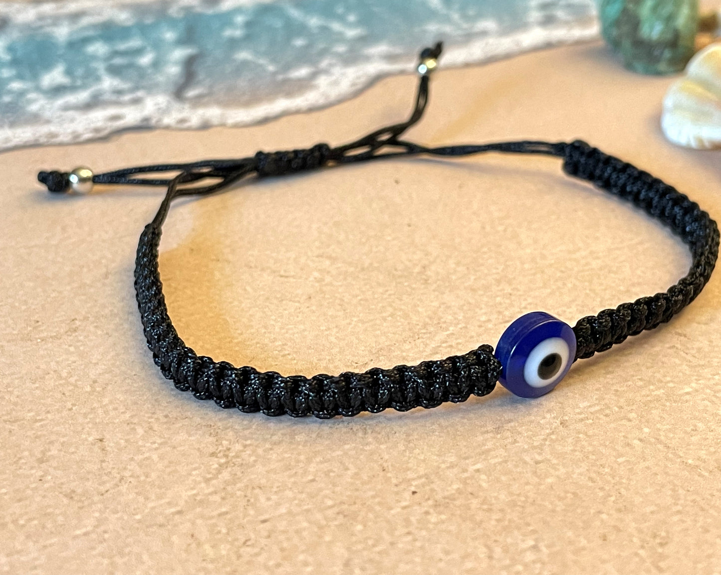 Black Evil Eye Bracelet