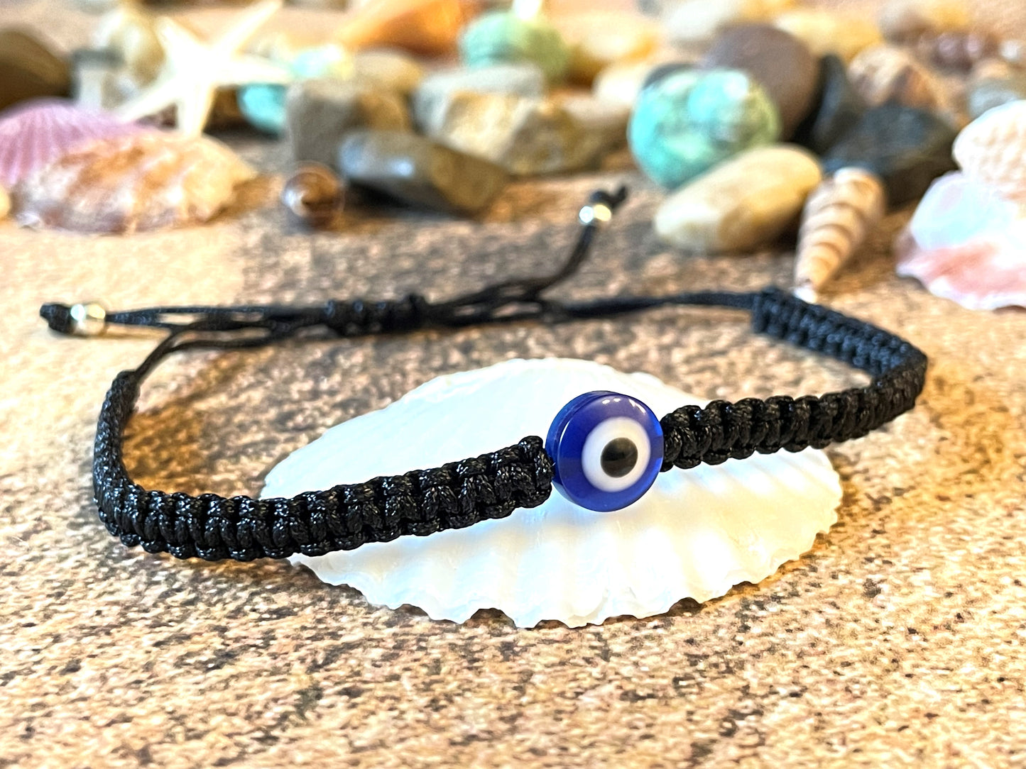 Black Evil Eye Bracelet