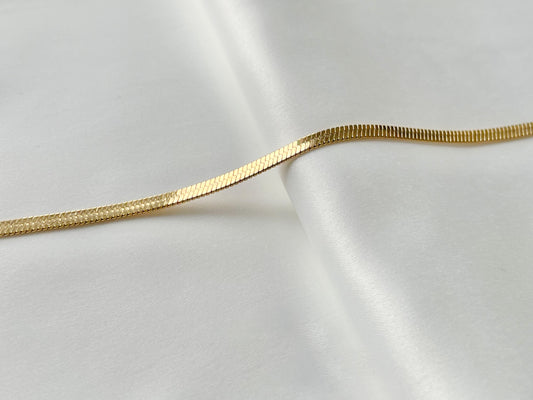 Herringbone Anklet
