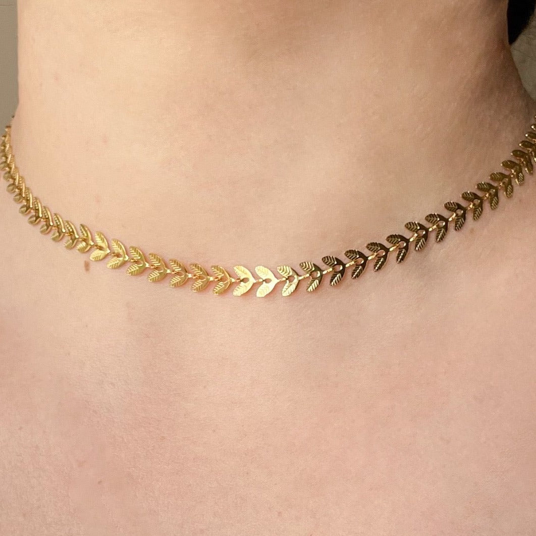 Chevron Chain Necklace