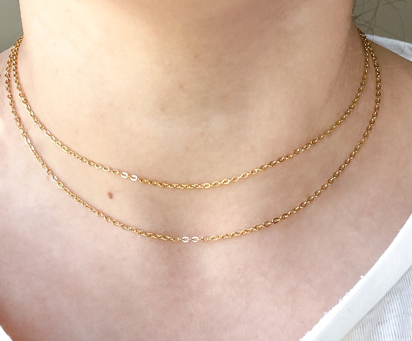 Dainty Gold Chain Necklace