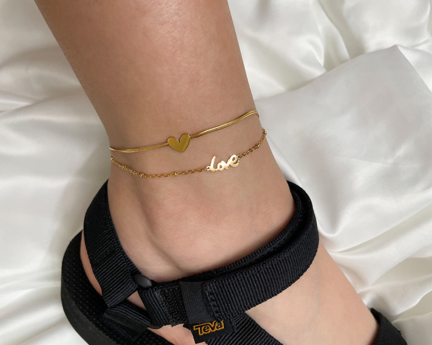 Love Heart Anklet