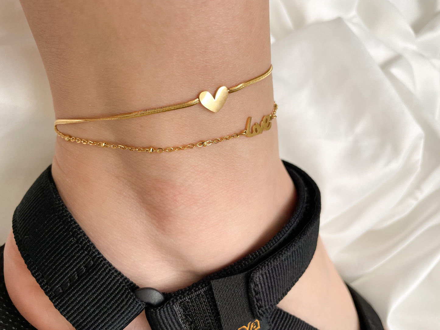 Love Heart Anklet