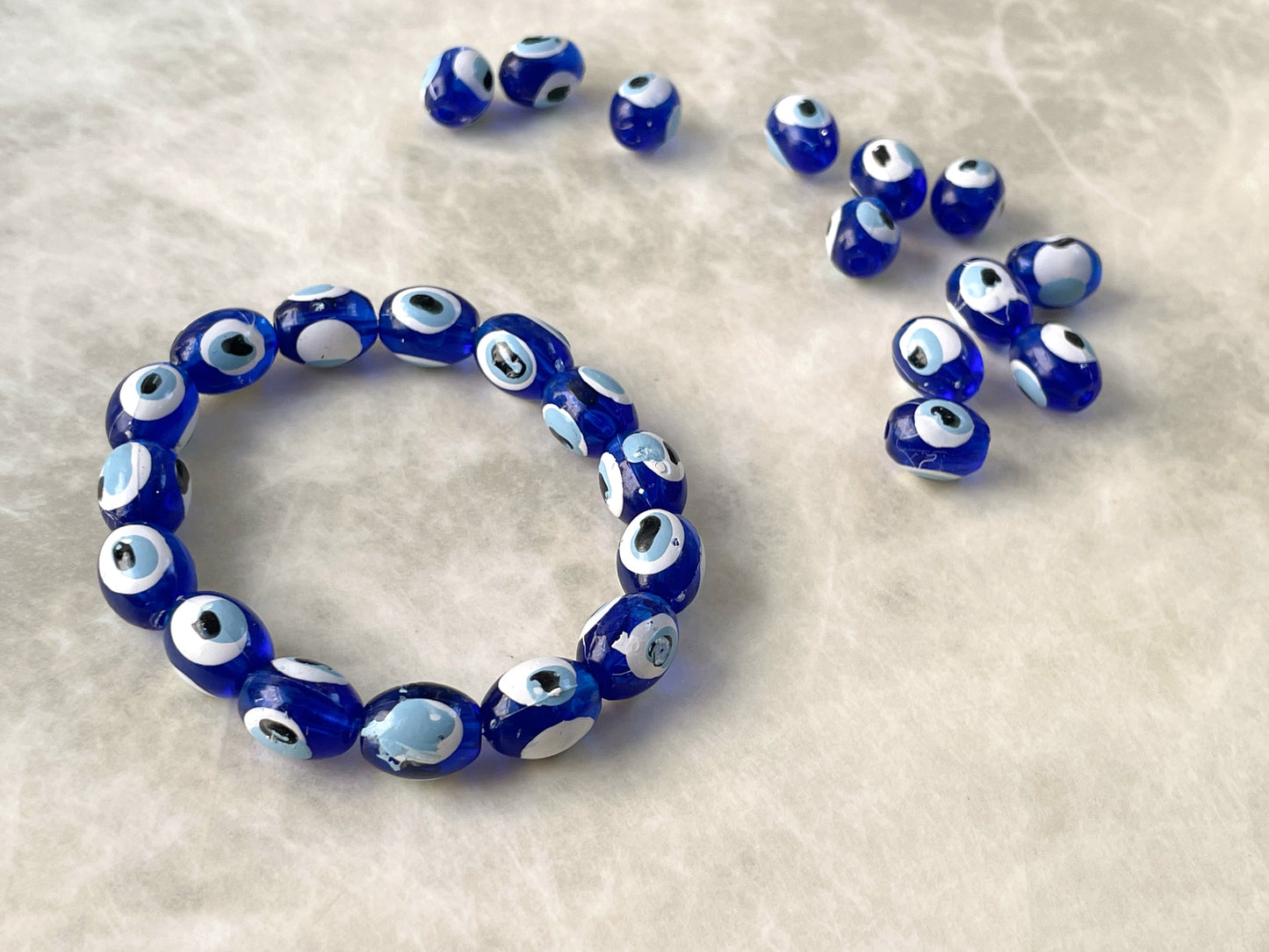 Rustic Evil Eye Bracelet