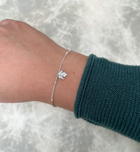 Maple Leaf Bracelet