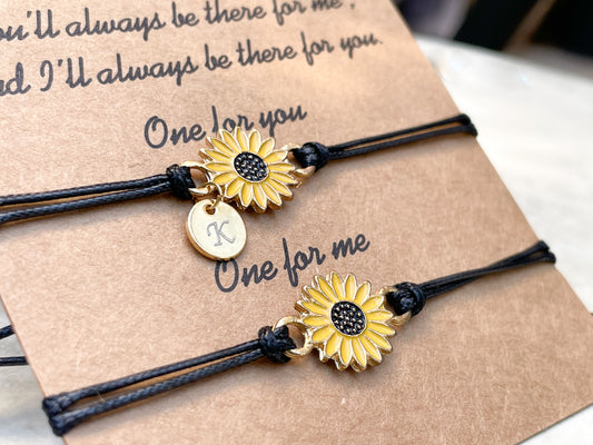 Sunflower Bracelet Set