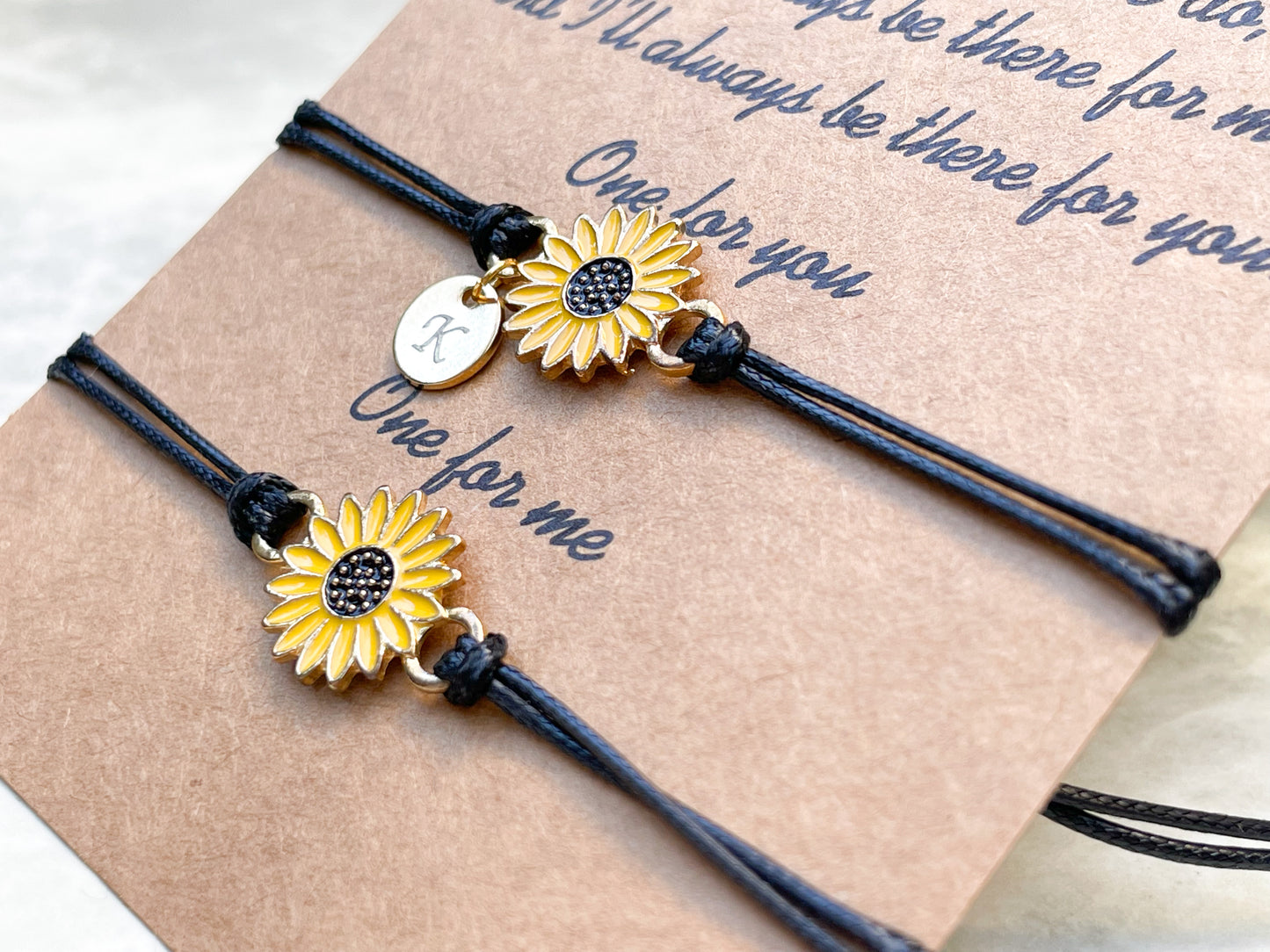 Sunflower Bracelet Set