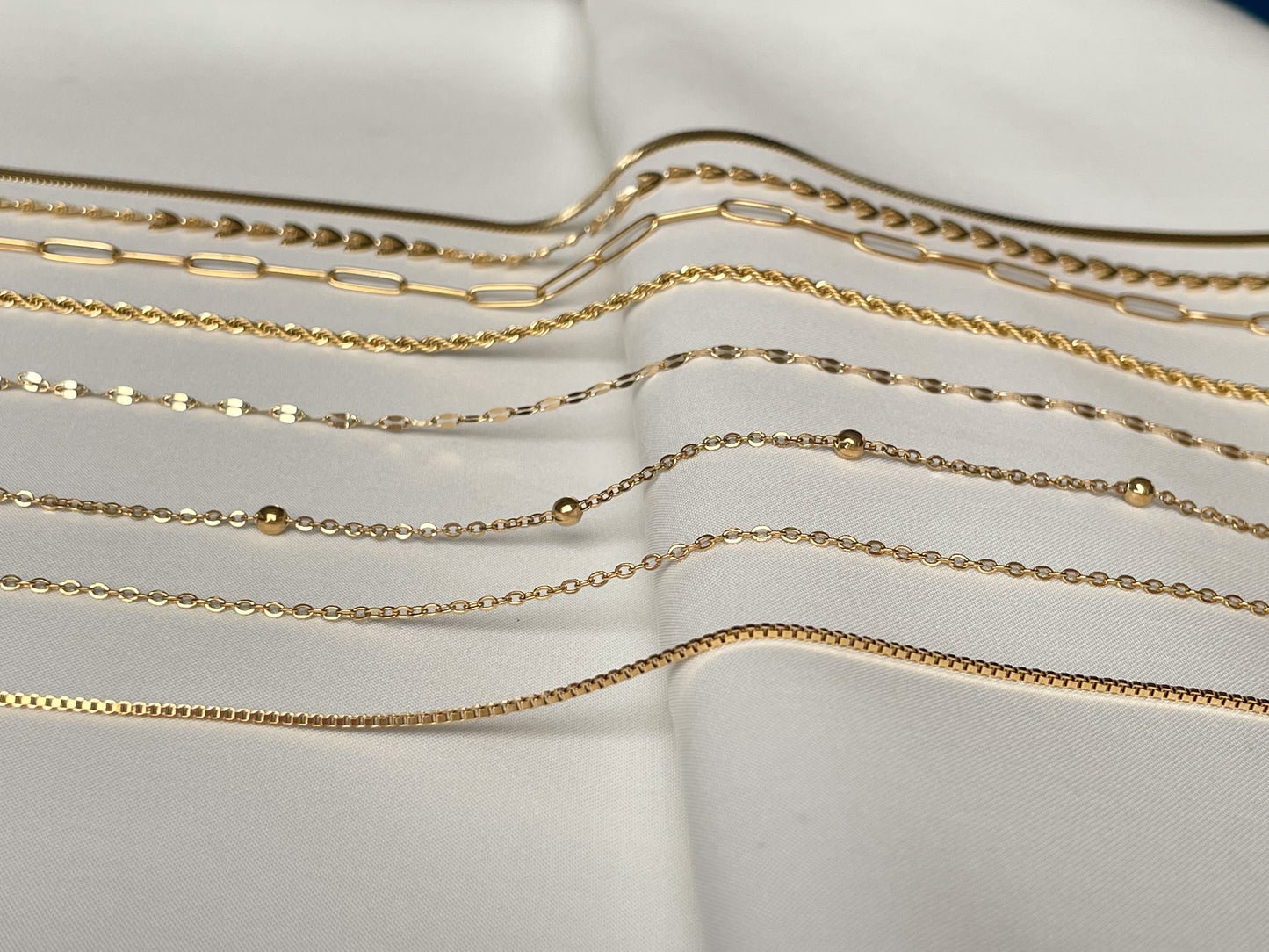 Dainty Gold Chain Necklace