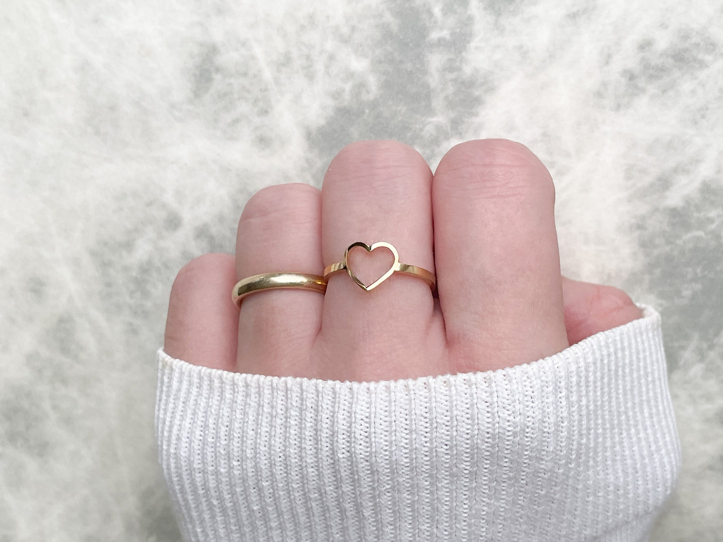 Open Heart Ring