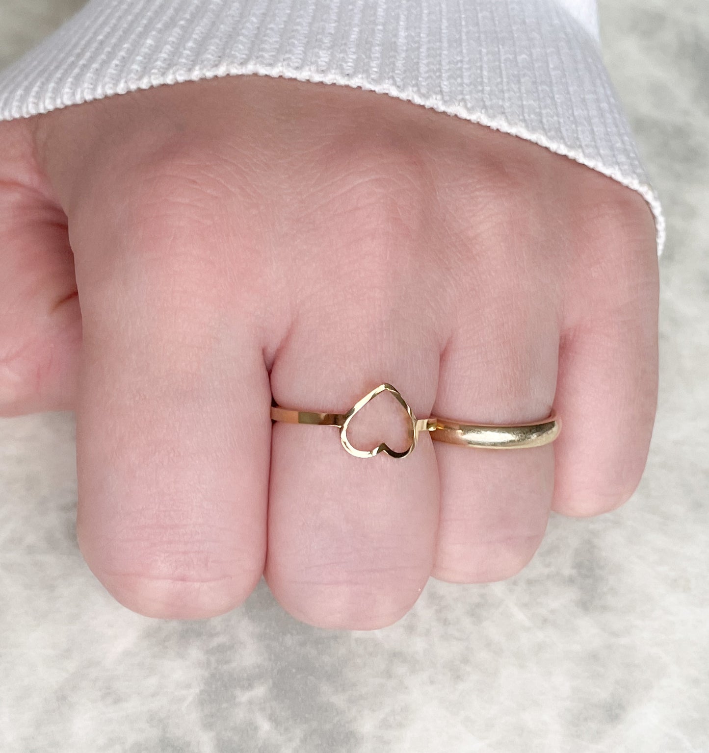 Open Heart Ring