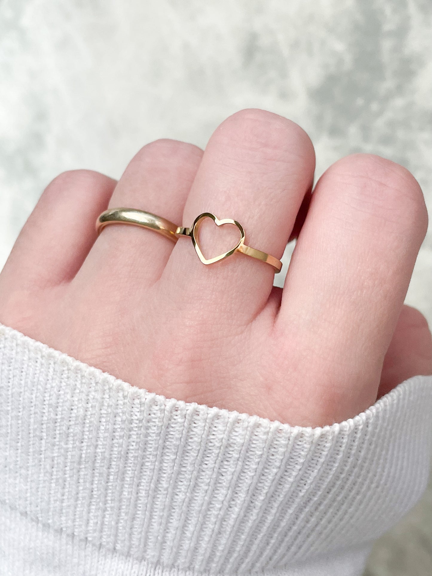 Open Heart Ring