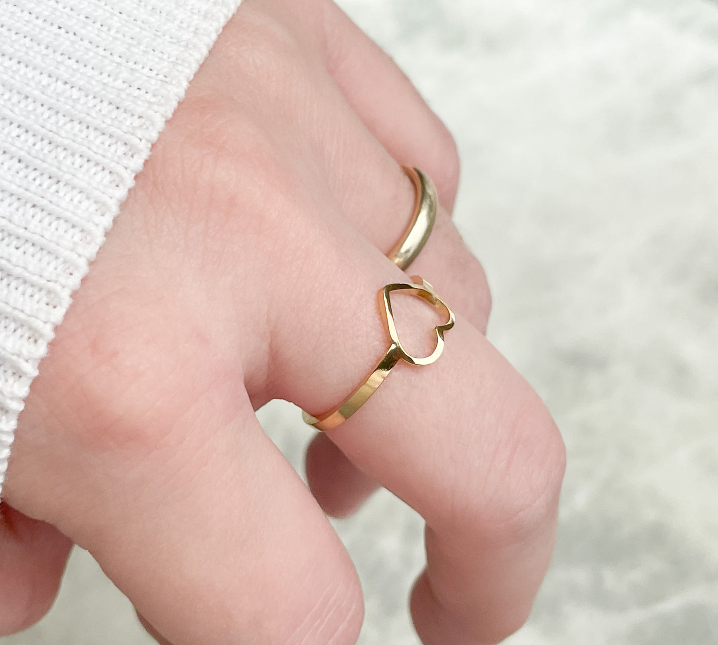 Open Heart Ring