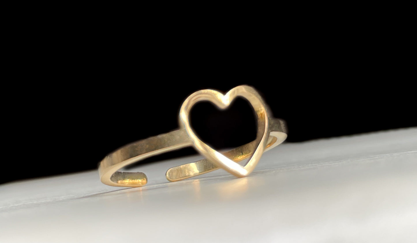 Open Heart Ring