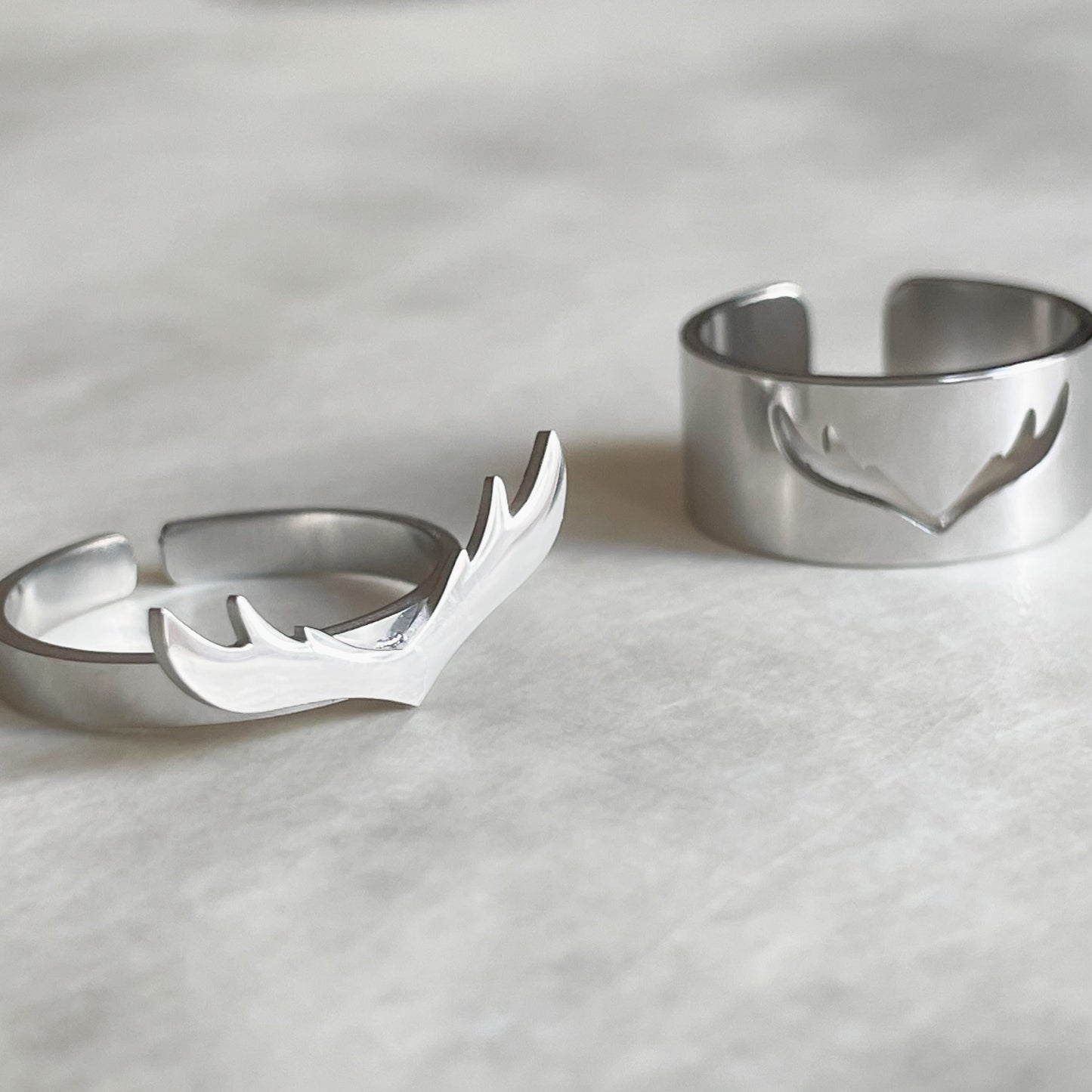 Antlers Ring Set