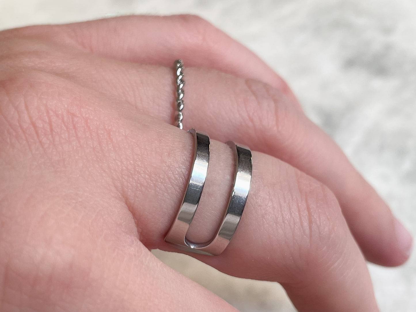 Layered Open Ring