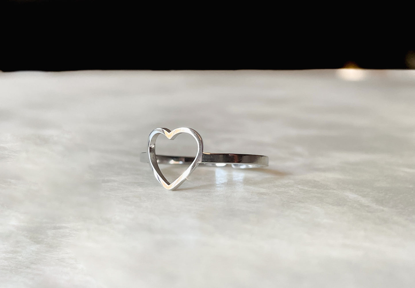 Open Heart Ring