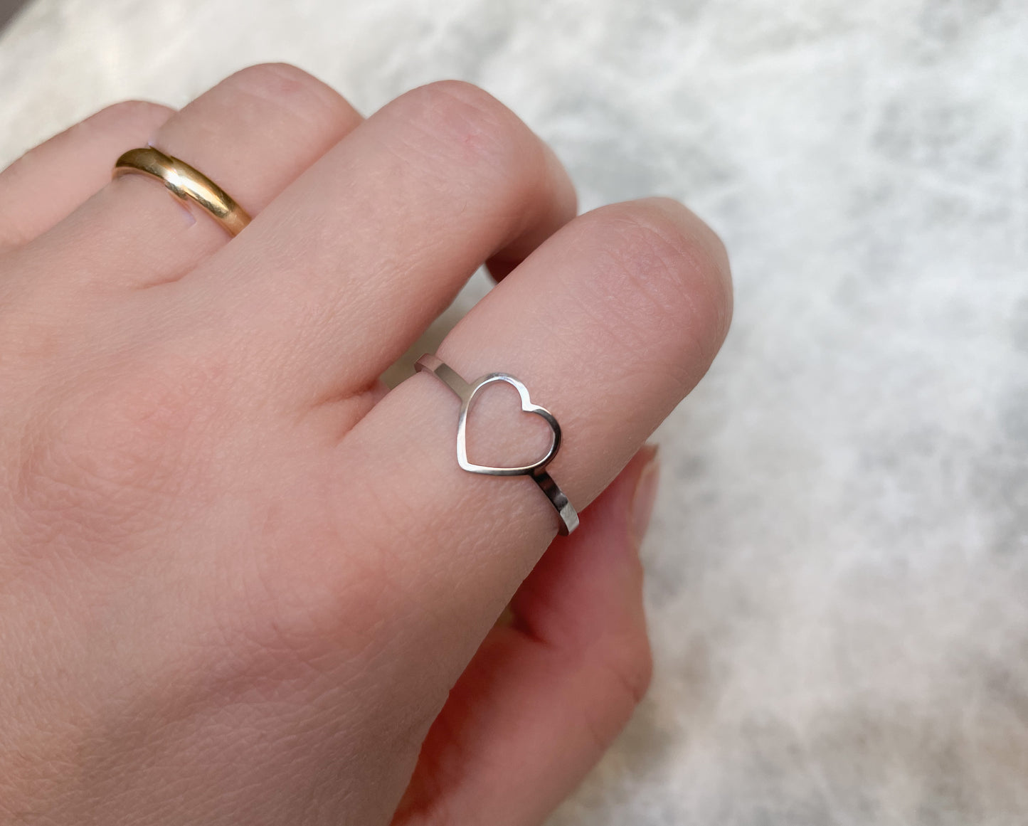 Open Heart Ring