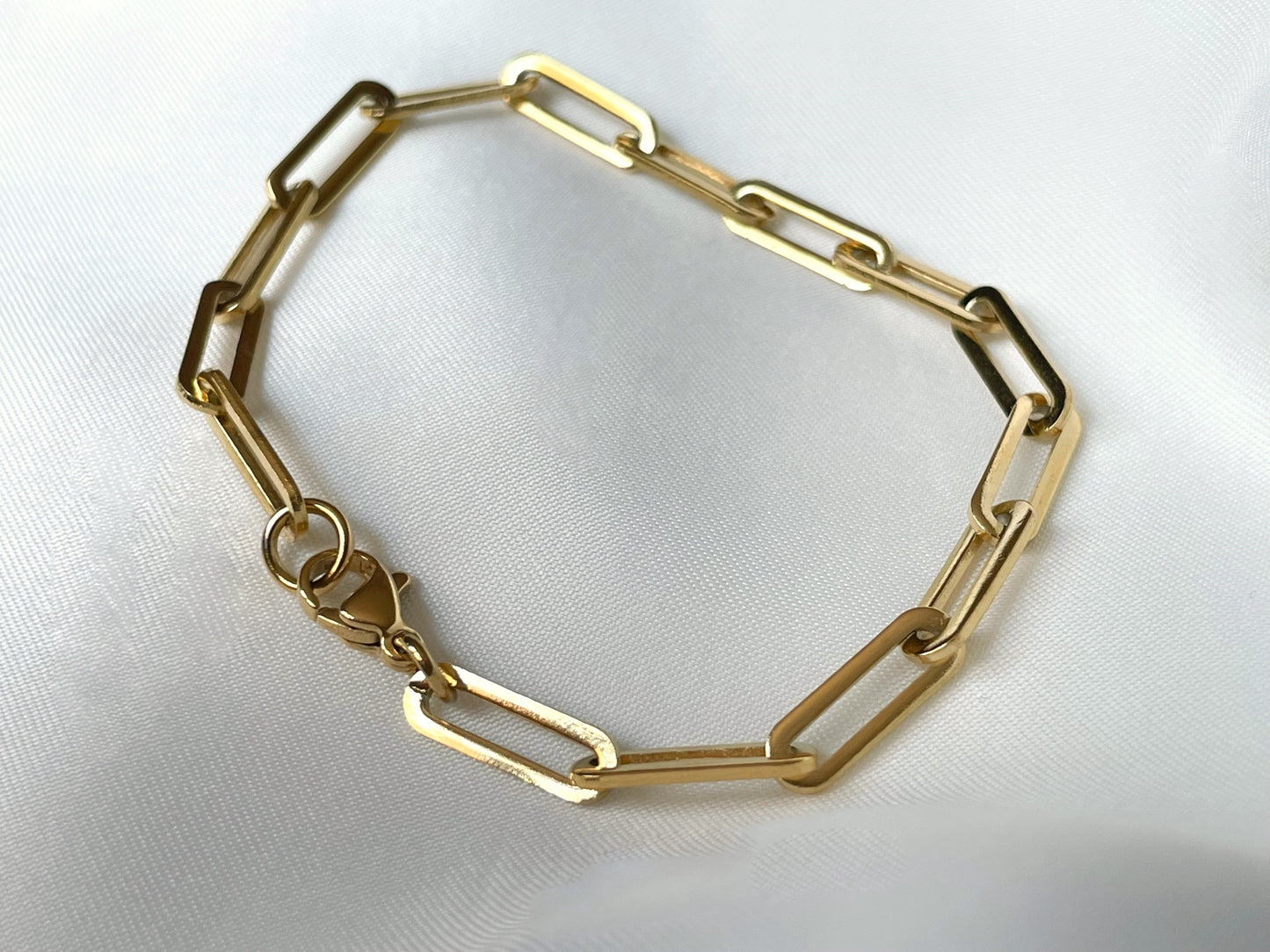 Bold Paperclip Bracelet