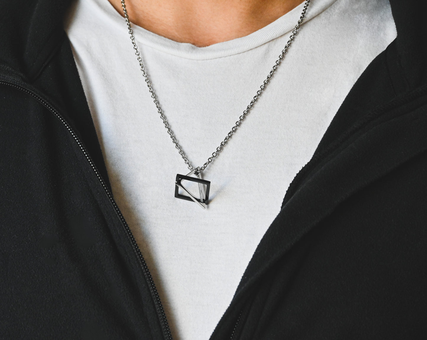 Men's Geometric Necklace