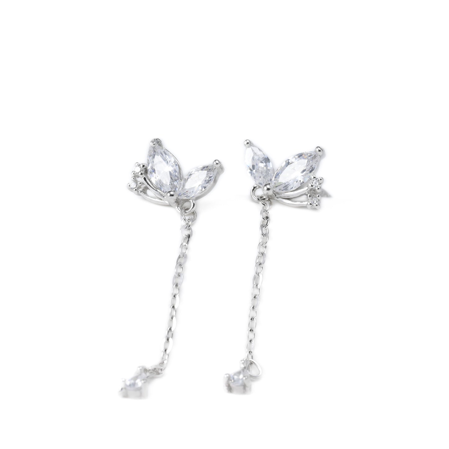 Butterfly Chain Studs