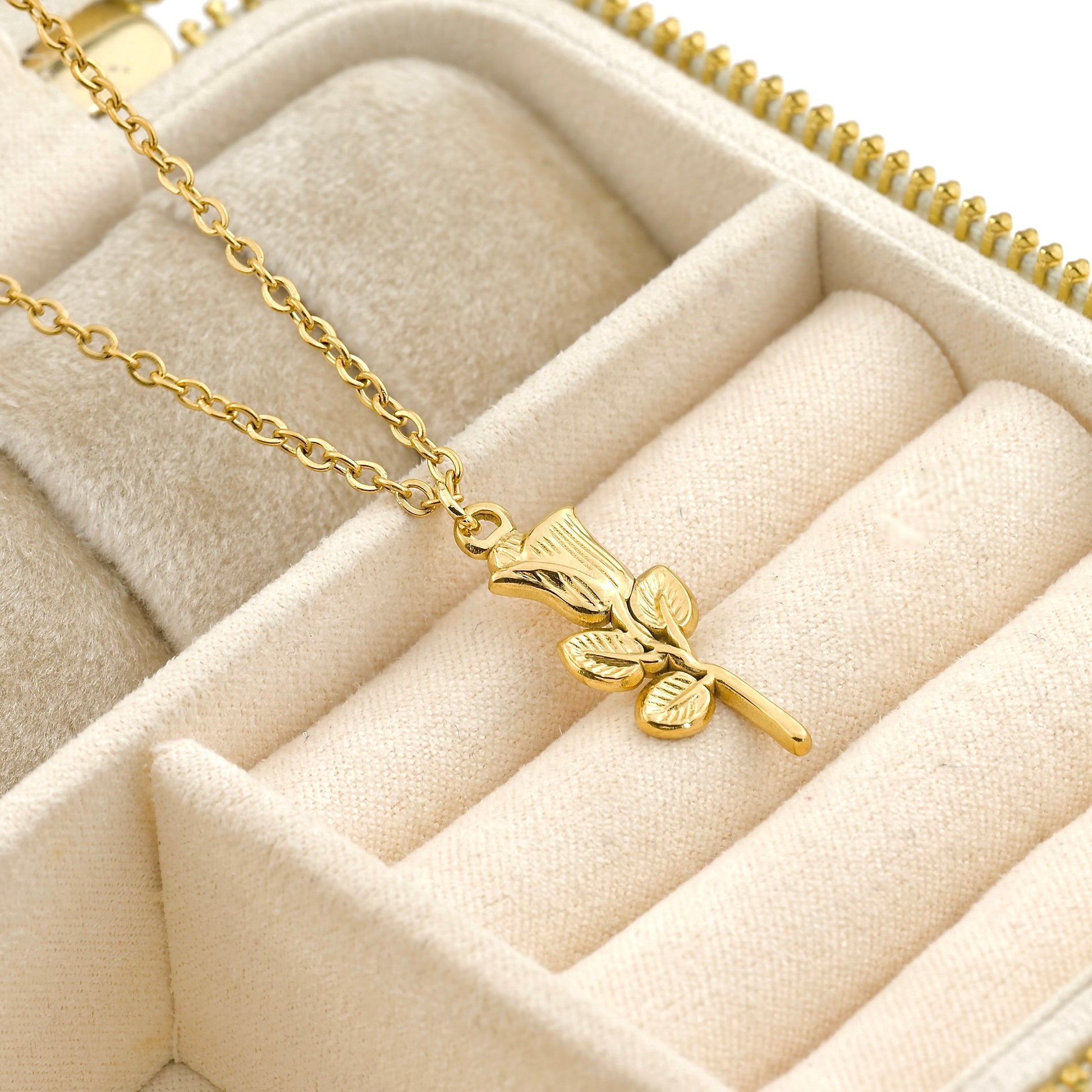 beige jewelry box view