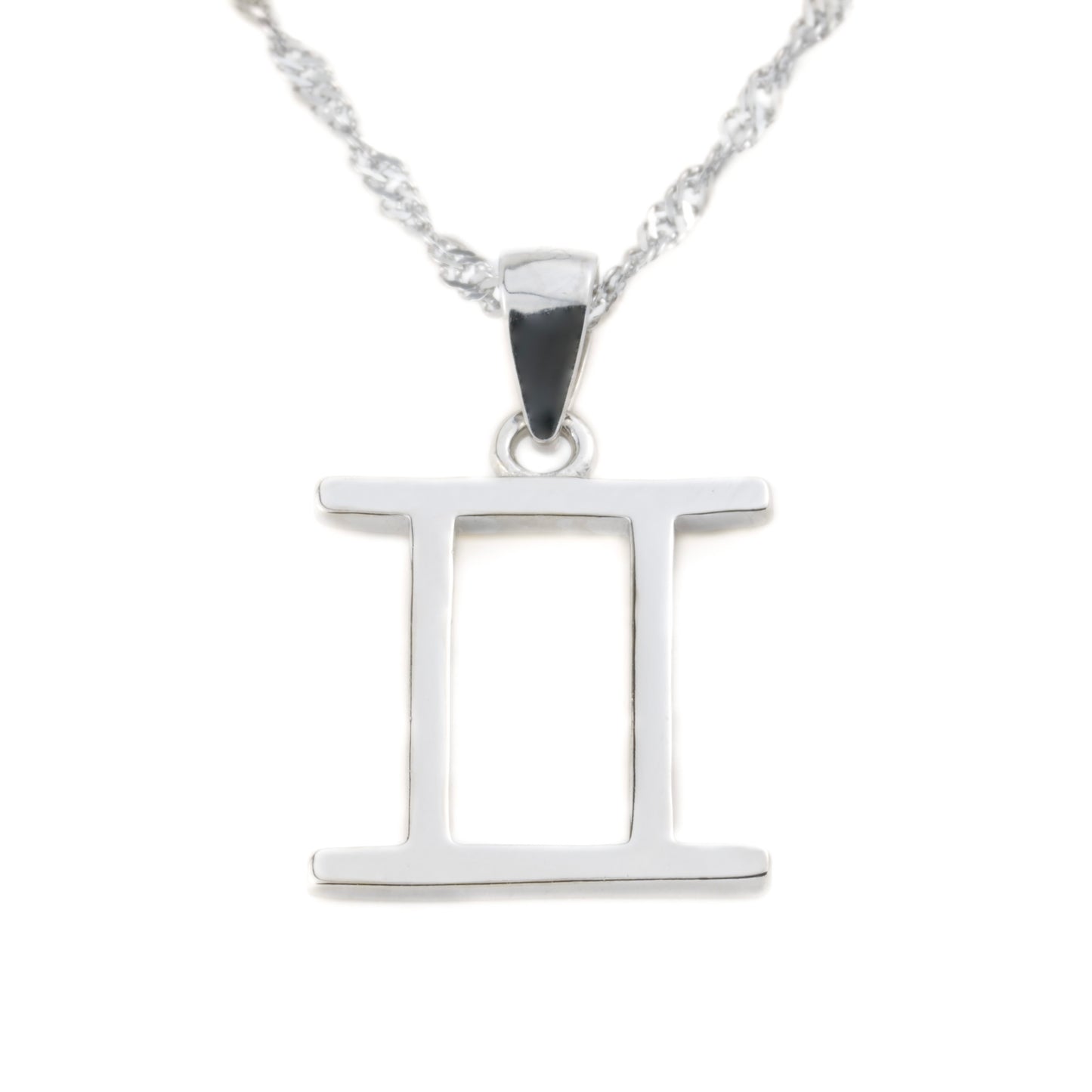 Silver Zodiac Necklace - Zodiac Pendant Necklace