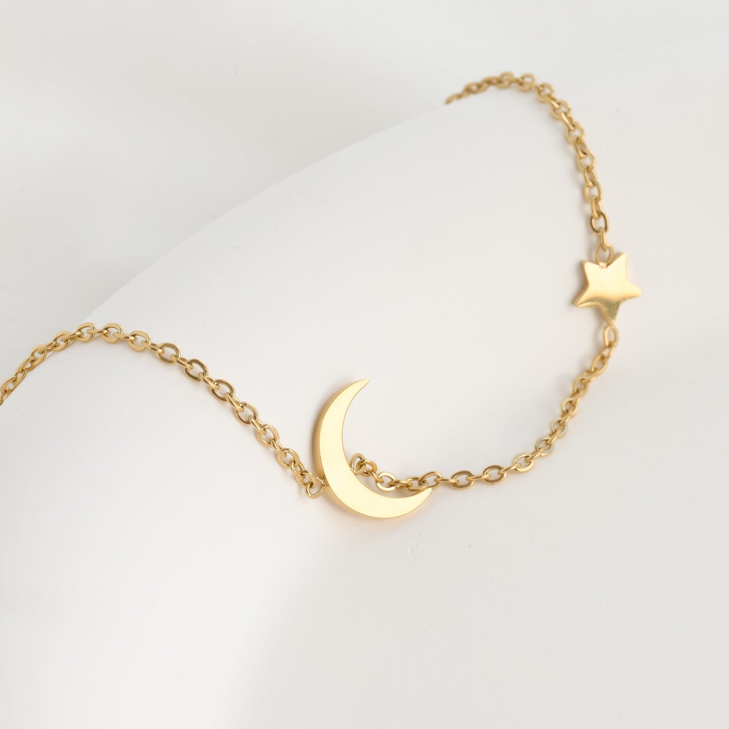 Moon and Star Bracelet