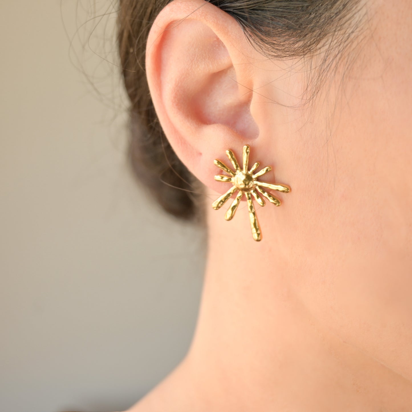 Radiant Spark Drop Earrings