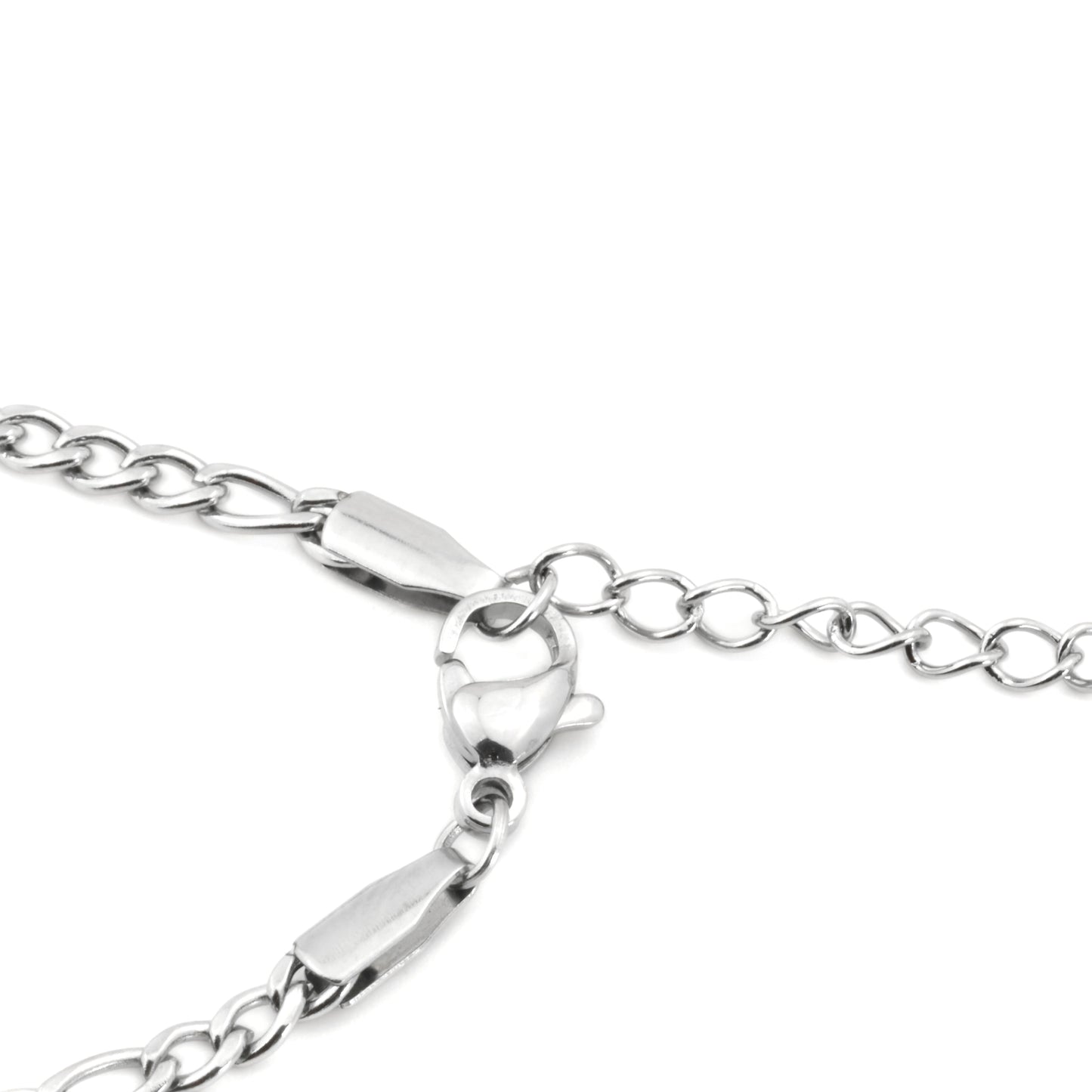 Dainty Figaro Chain Necklace - Stainless Steel