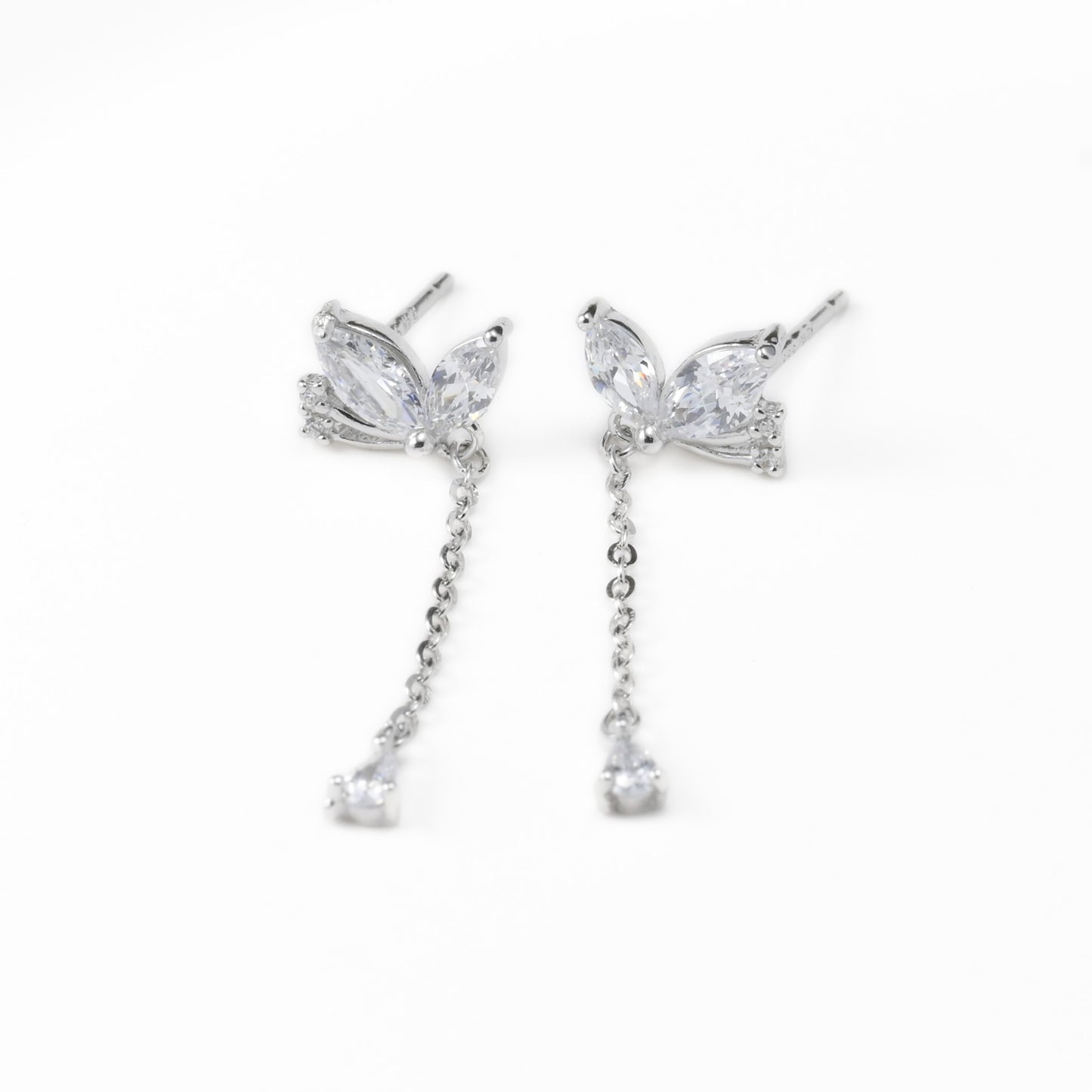 Butterfly Chain Studs