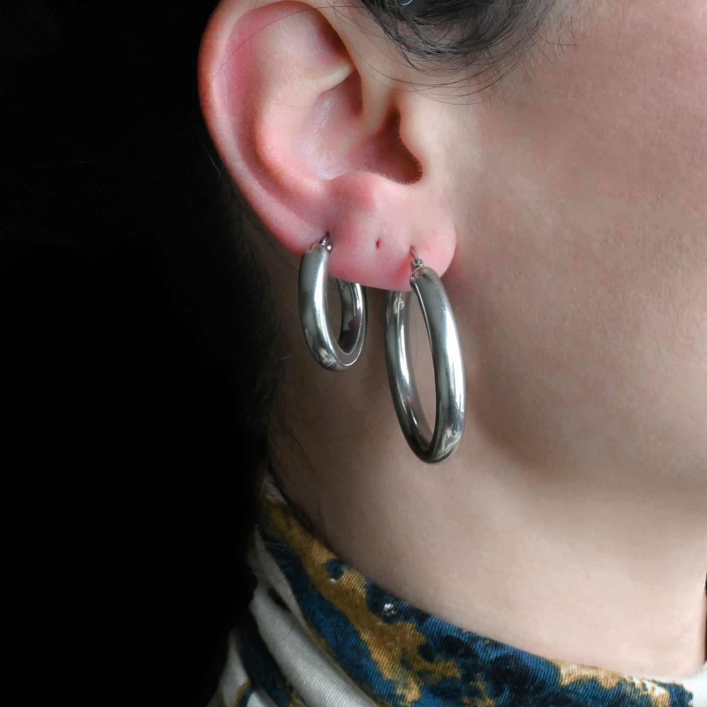 4.5mm Large Tunnel Hoops