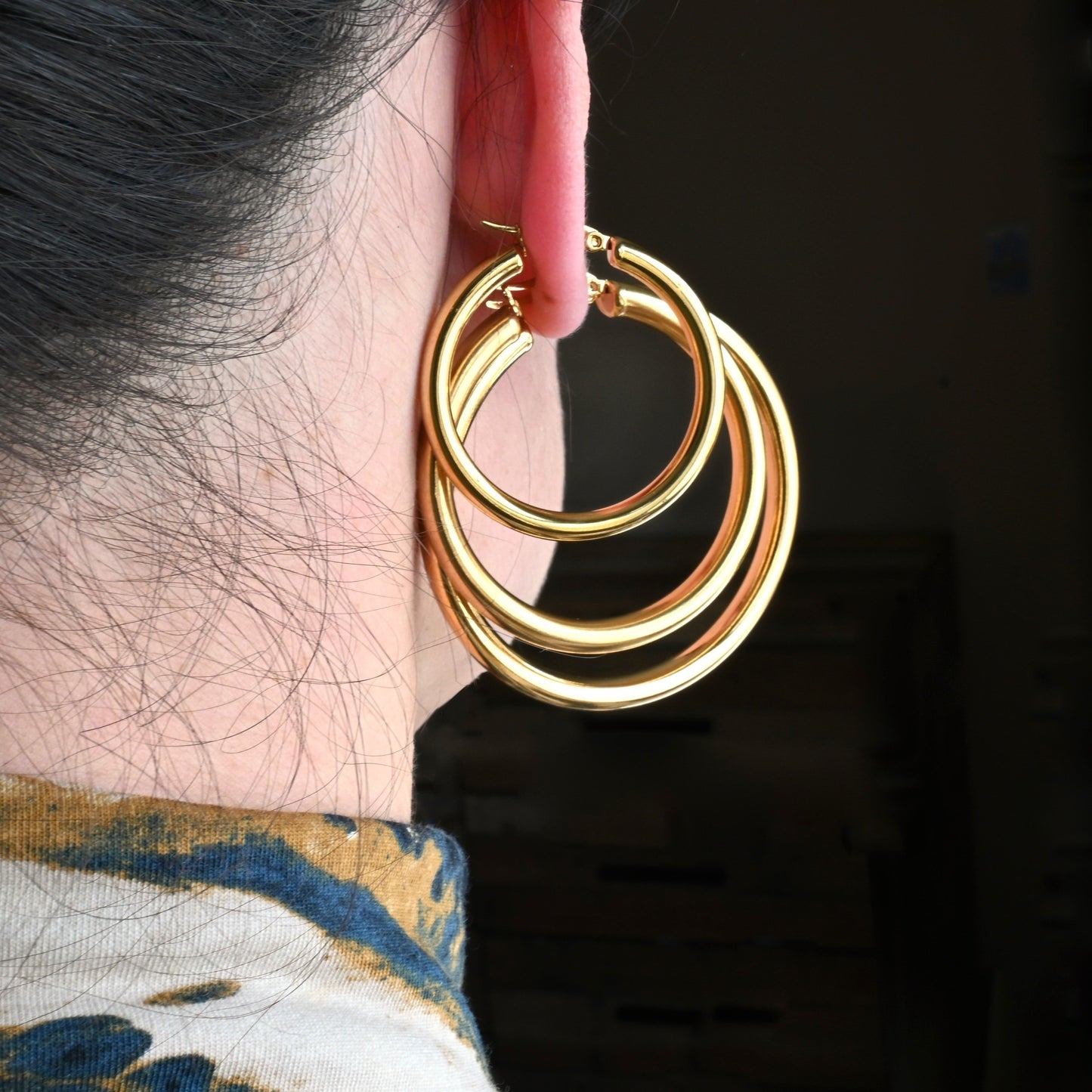 4.5mm Large Tunnel Hoops