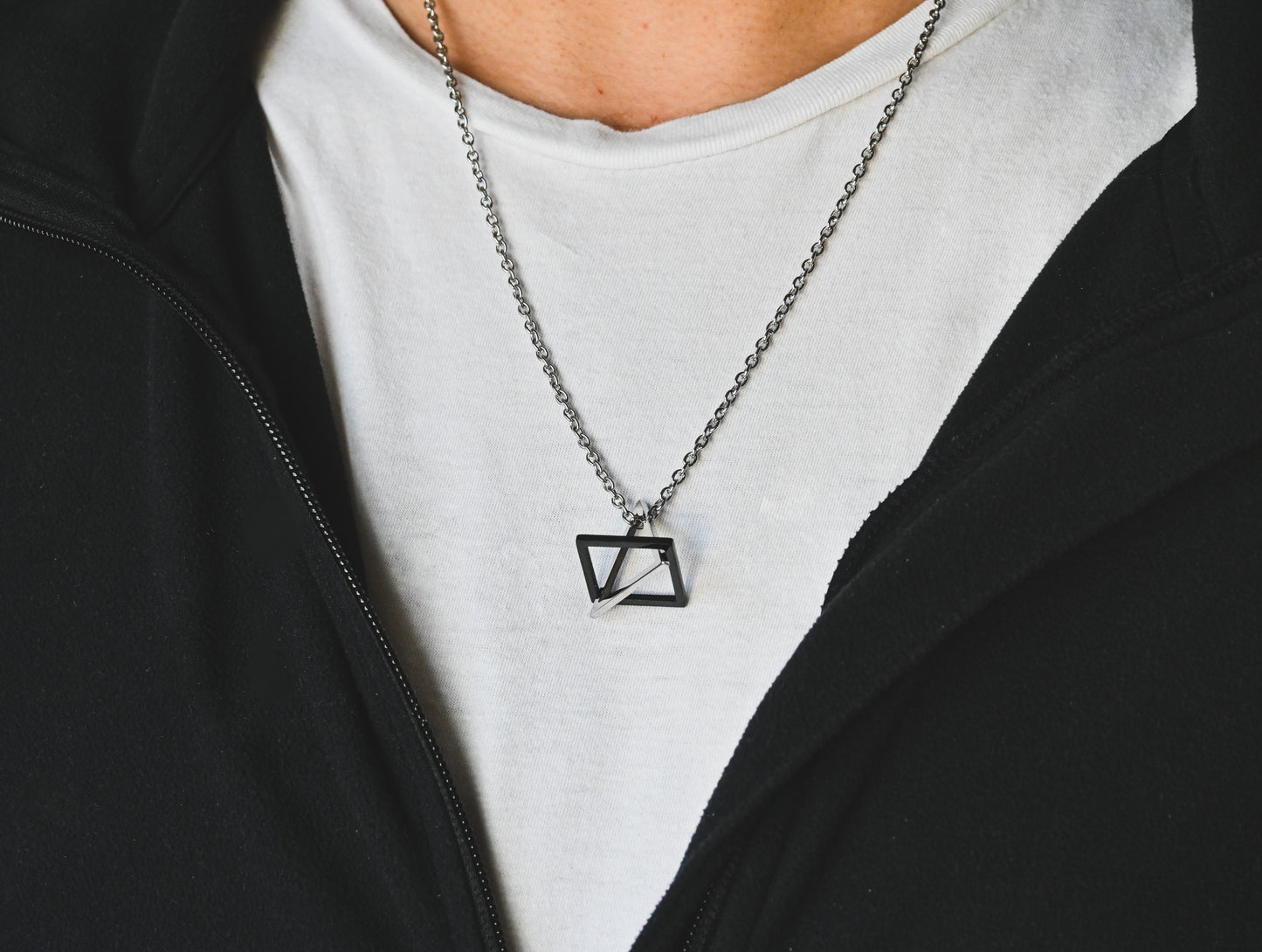 Men's Geometric Necklace