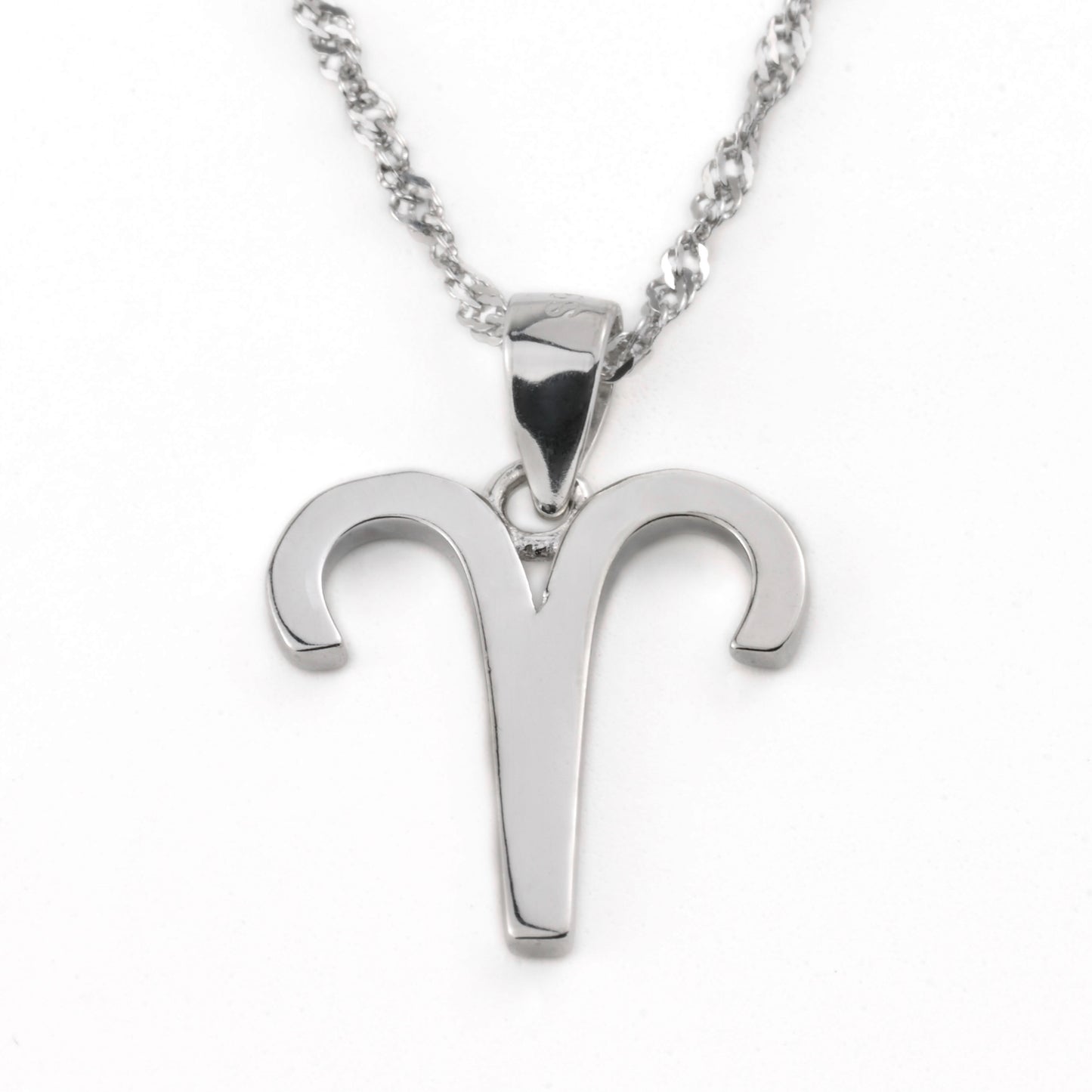 Silver Zodiac Necklace - Zodiac Pendant Necklace